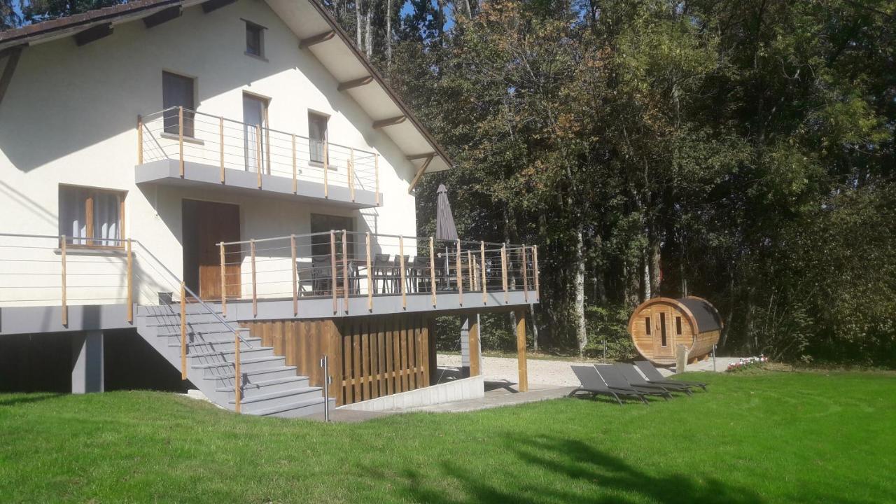 Gîte de la Ferme de Lexhy Stavelot Exterior foto